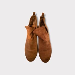 Nine West Brown Suede Booties  Size 7.5